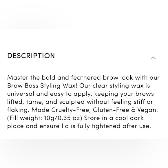 Jasmine Beauty Brow Boss Styling Wax - Picture 3 of 4